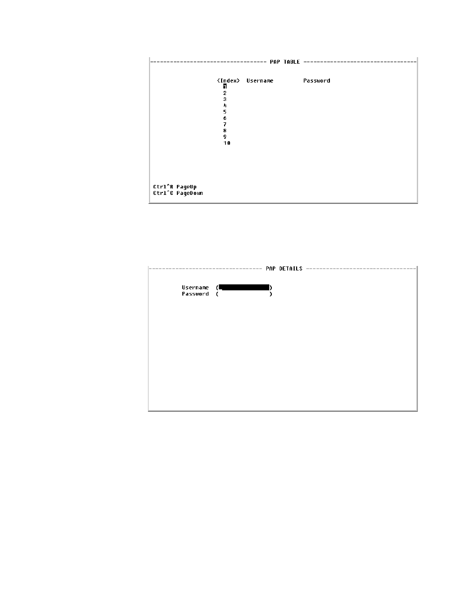 Chap table, Chap table -25 | Verilink WANsuite 5330 (34-00302.F) Product Manual User Manual | Page 103 / 135