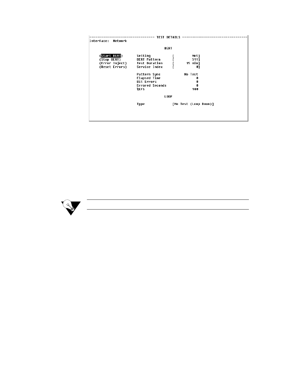 Bert table 4-40 | Verilink WANsuite 5330 (34-00302.F) Product Manual User Manual | Page 118 / 135