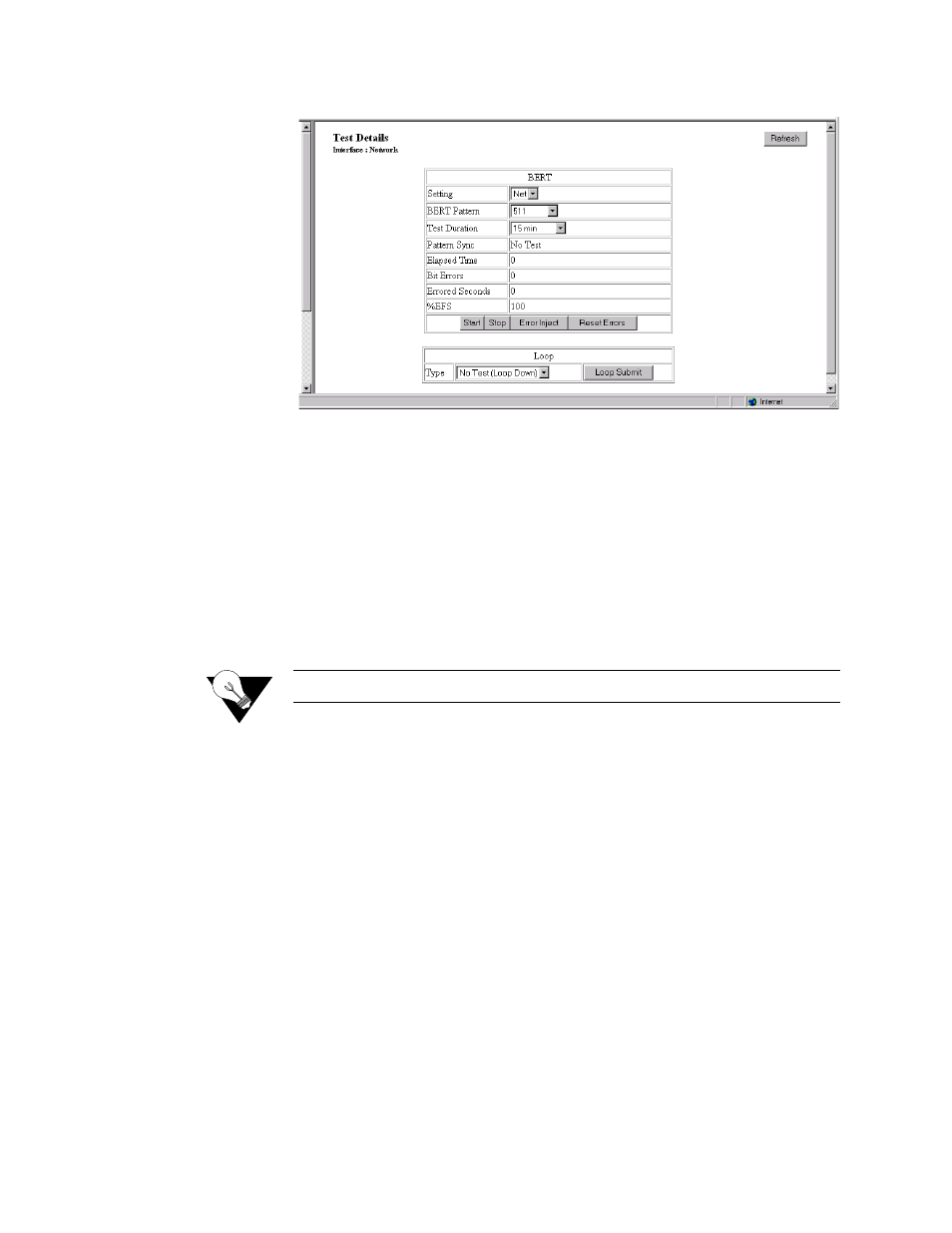 Bert table 3-42 | Verilink WANsuite 5330 (34-00302.F) Product Manual User Manual | Page 70 / 135