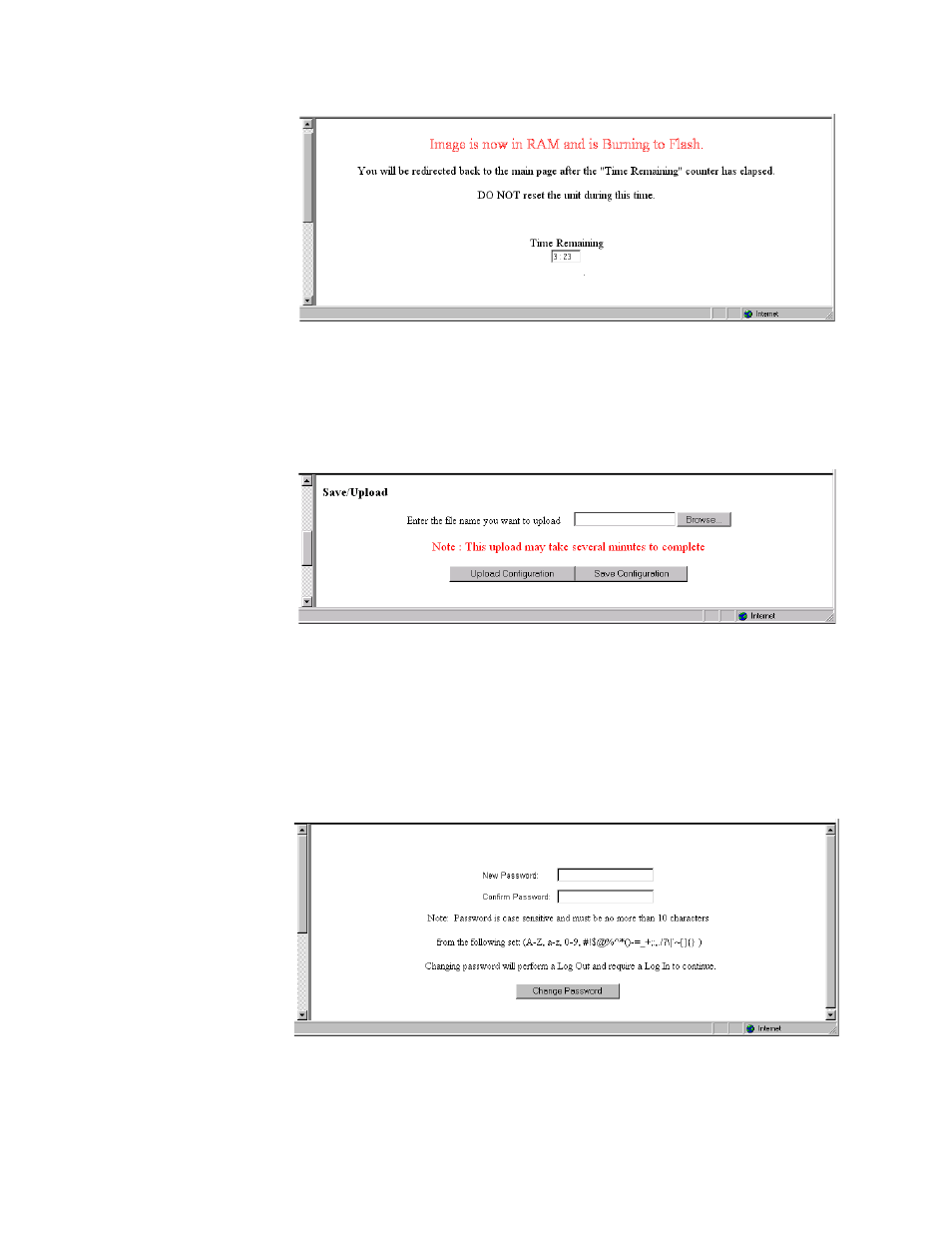 Save/upload, Password, Save/upload -47 password -47 | Verilink WANsuite 5330 (34-00302.F) Product Manual User Manual | Page 75 / 135