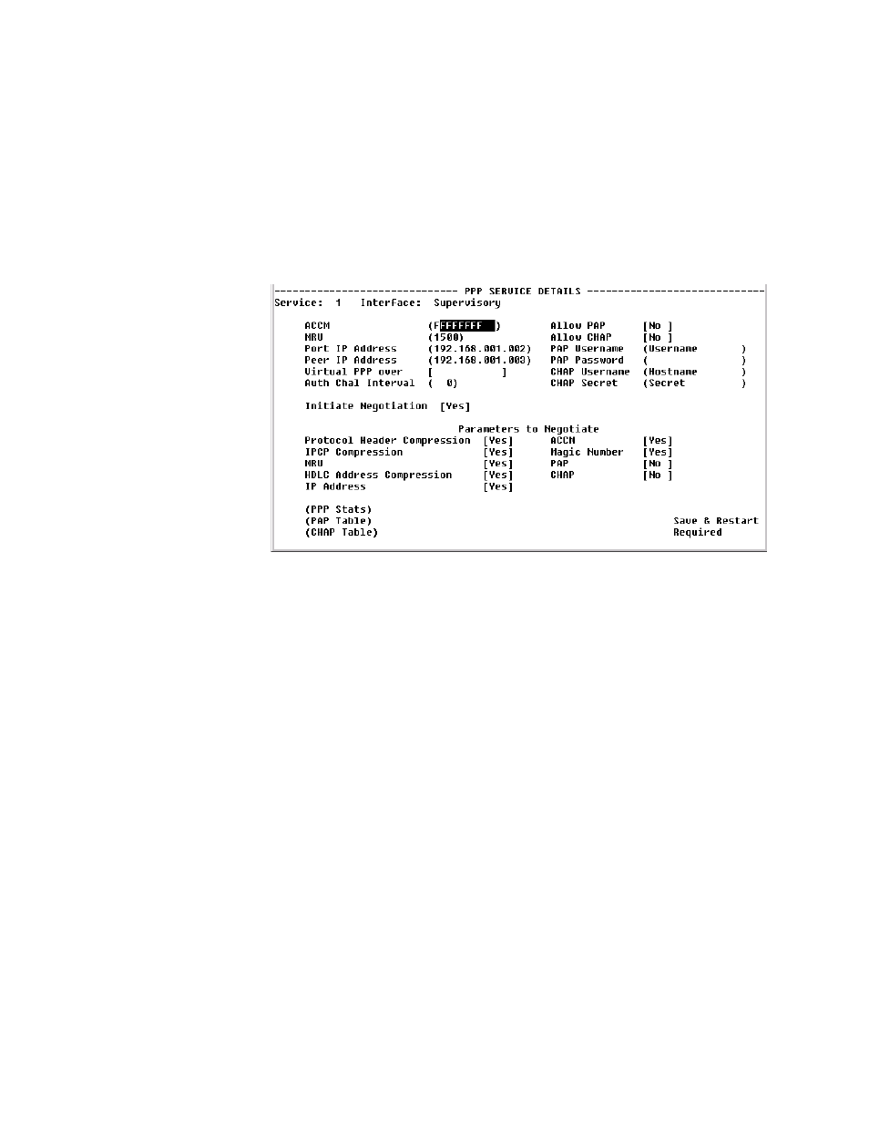 Ppp service details screen, Ppp service details screen -26 | Verilink WANsuite 5370 (34-00310.D) Product Manual User Manual | Page 142 / 235