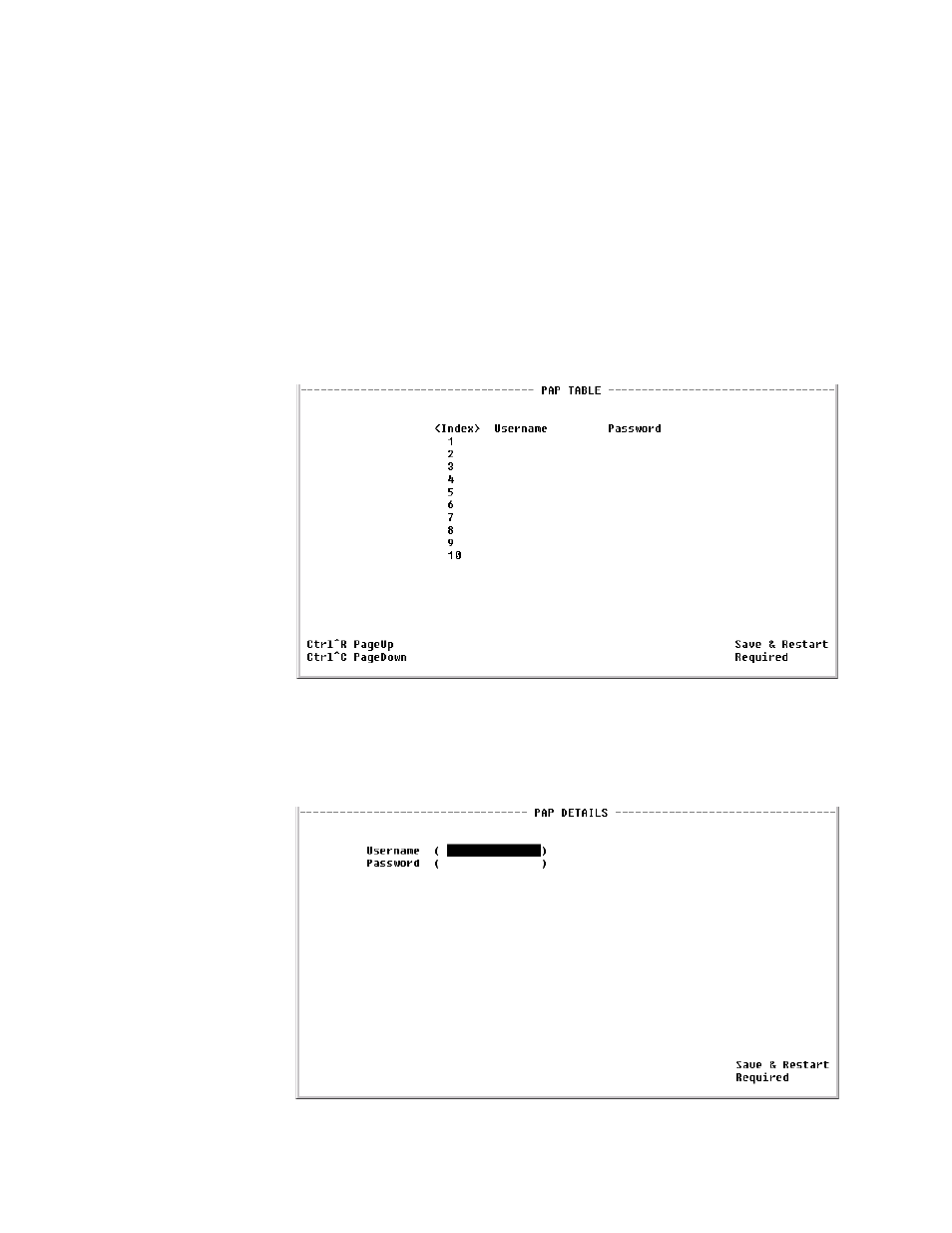 Pap table, Pap table -29 | Verilink WANsuite 5370 (34-00310.D) Product Manual User Manual | Page 145 / 235