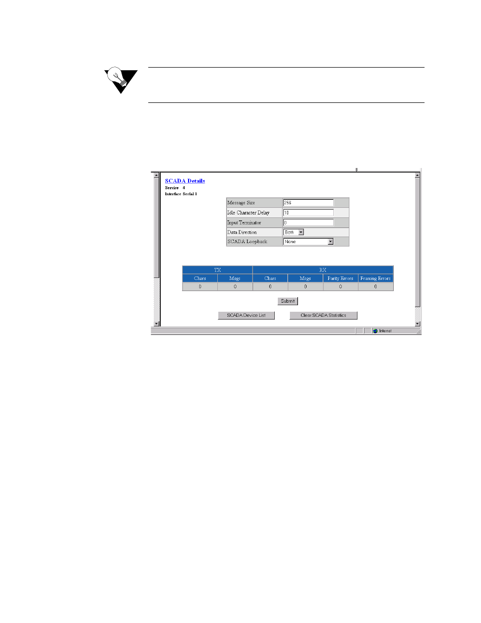 Scada details screen, Scada details screen -26 | Verilink WANsuite 5370 (34-00310.D) Product Manual User Manual | Page 56 / 235