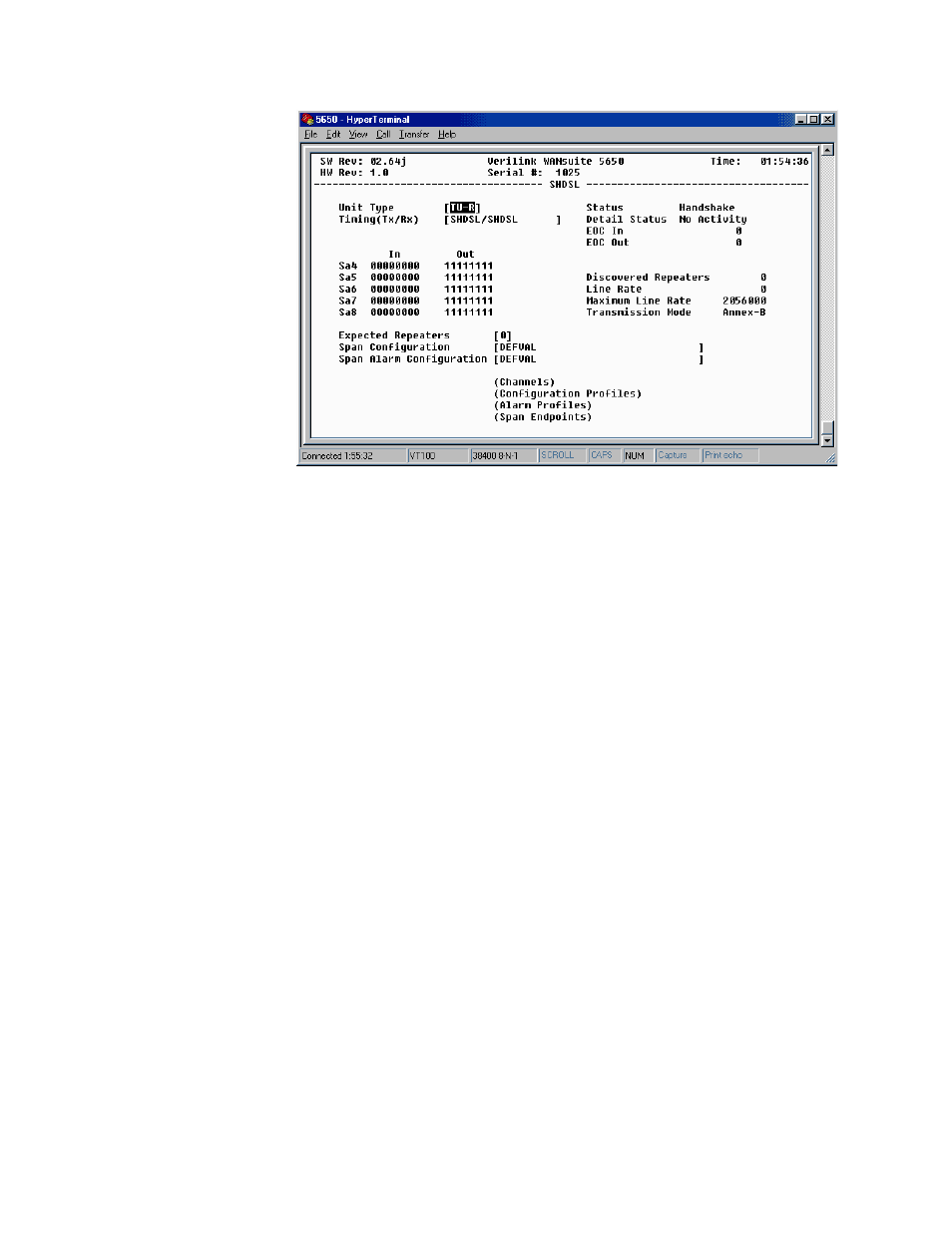 Verilink WANsuite 5650 (34-00314.E) Product Manual User Manual | Page 30 / 68
