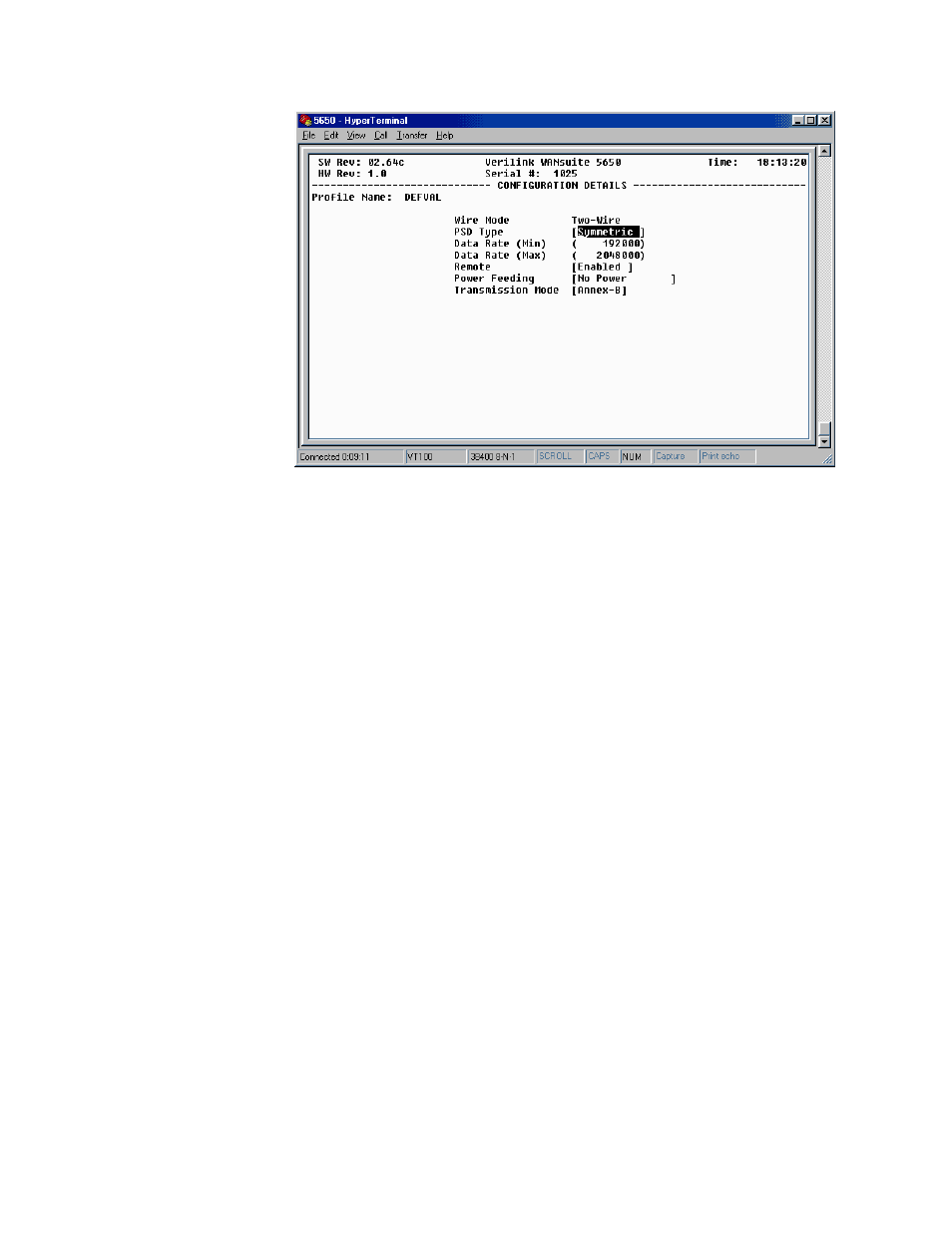 Verilink WANsuite 5650 (34-00314.E) Product Manual User Manual | Page 33 / 68