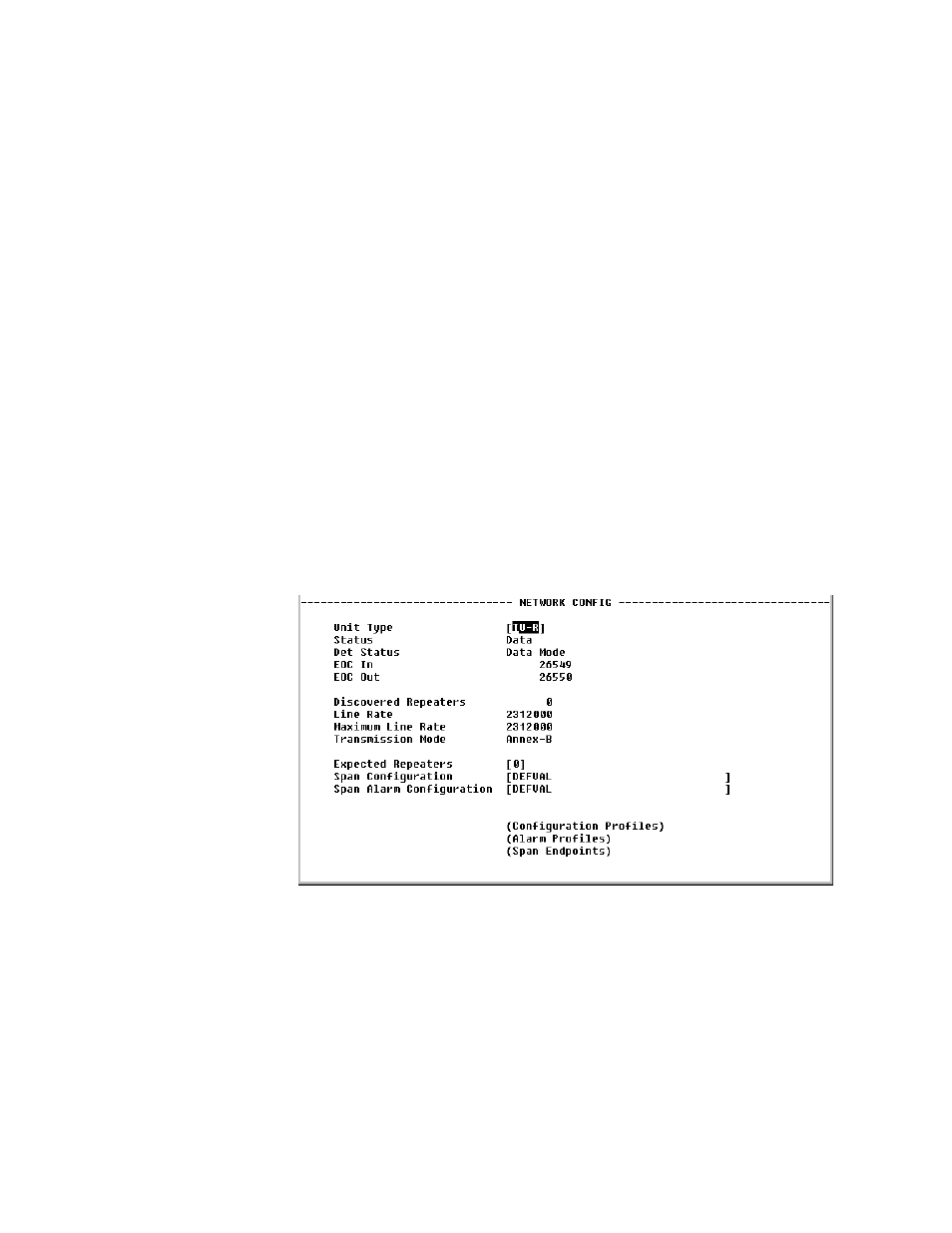 Wansuite 6430 network config screen, Wansuite 6430 network config screen -11 | Verilink WANsuite 6x30 (34-00315.B) Product Manual User Manual | Page 109 / 181