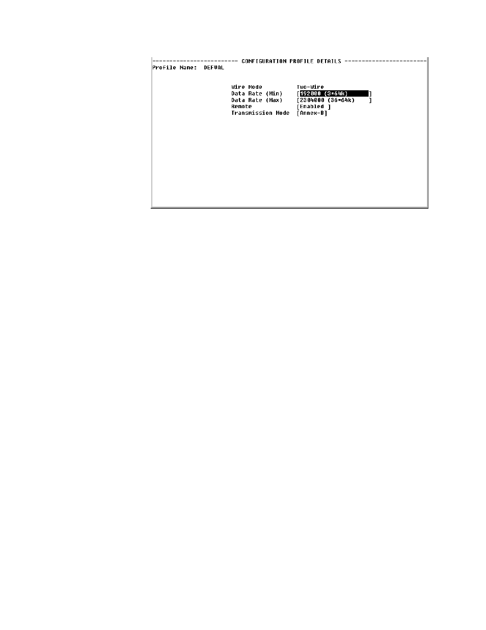 Alarm profiles screen, Alarm profiles screen -14 | Verilink WANsuite 6x30 (34-00315.B) Product Manual User Manual | Page 112 / 181