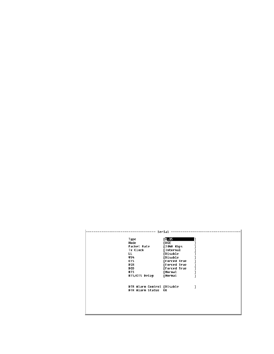 Serial screen, Serial screen -21 | Verilink WANsuite 6x30 (34-00315.B) Product Manual User Manual | Page 119 / 181