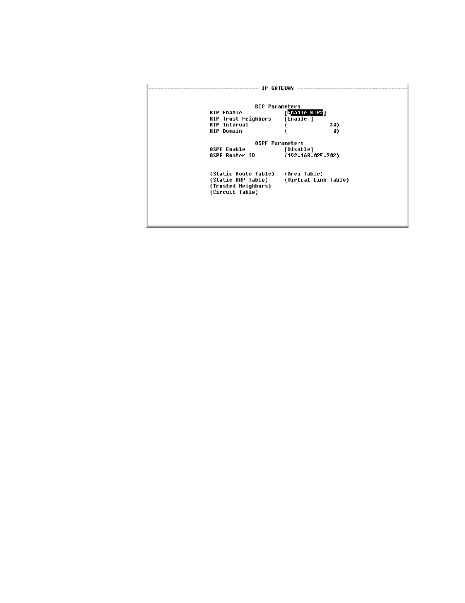 Rip parameters, Ospf parameters, Rip parameters -40 ospf parameters -40 | Verilink WANsuite 6x30 (34-00315.B) Product Manual User Manual | Page 138 / 181