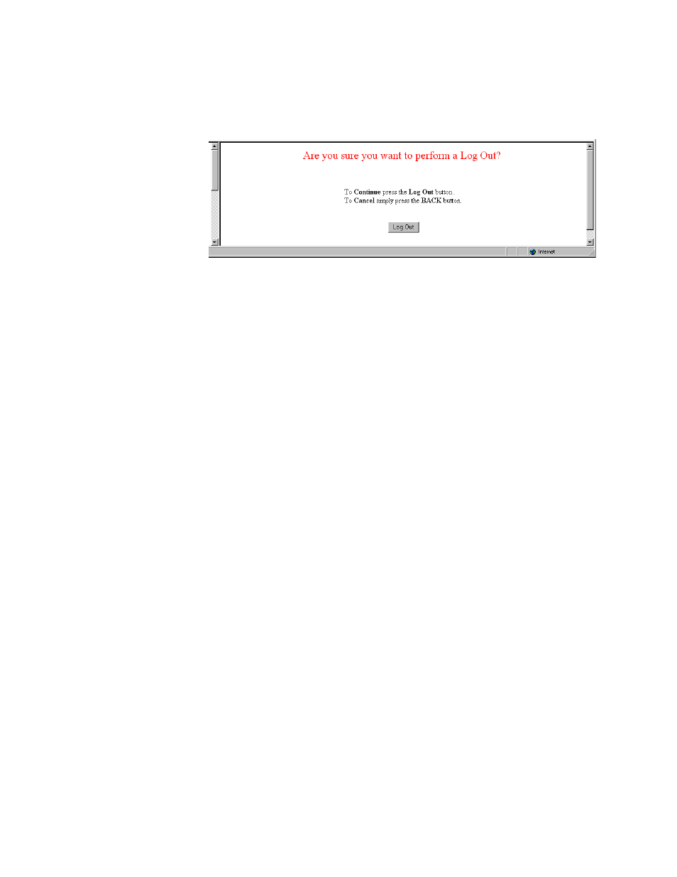 Log out, Log out -69 | Verilink WANsuite 6x30 (34-00315.B) Product Manual User Manual | Page 97 / 181