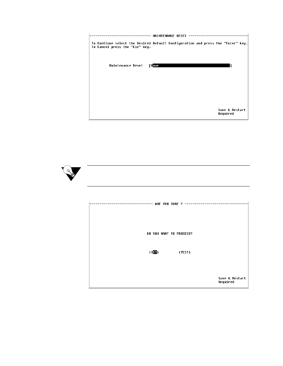 Save and restart, Save and restart -6 | Verilink WANsuite 6450 (34-00326) Product Manual User Manual | Page 114 / 205