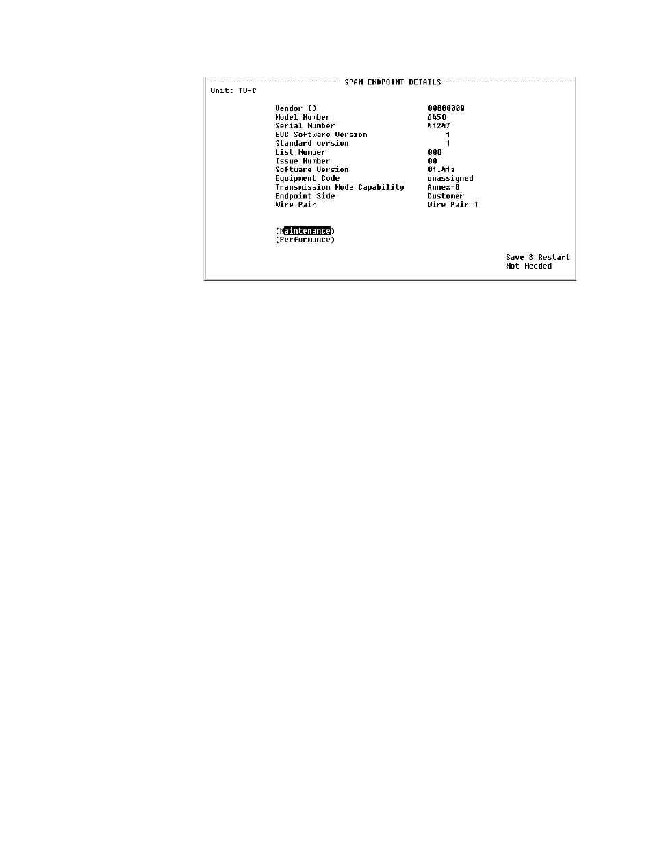 Verilink WANsuite 6450 (34-00326) Product Manual User Manual | Page 122 / 205