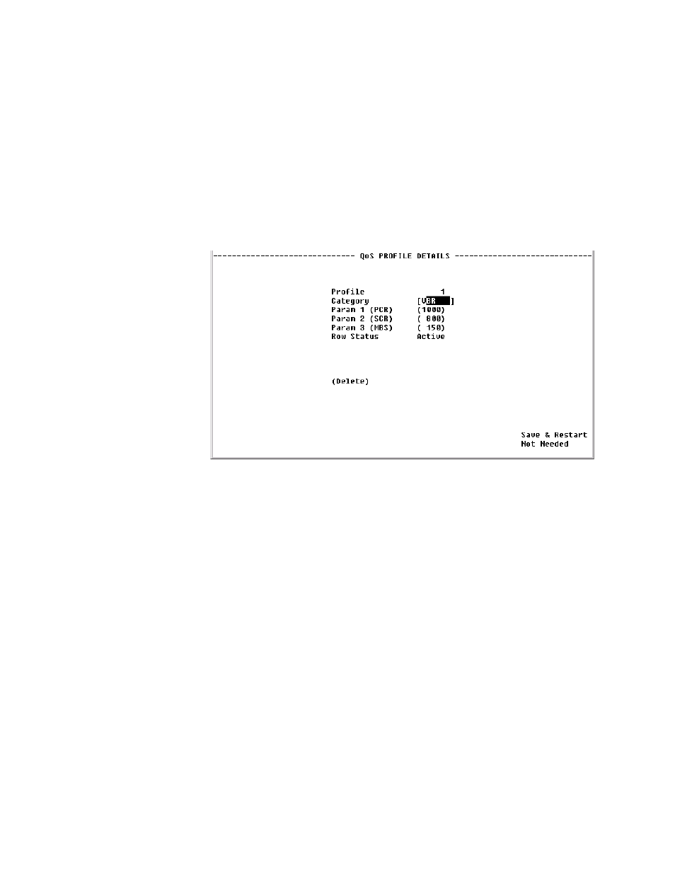 Ces service details screen, Ces service details screen -36 | Verilink WANsuite 6450 (34-00326) Product Manual User Manual | Page 144 / 205
