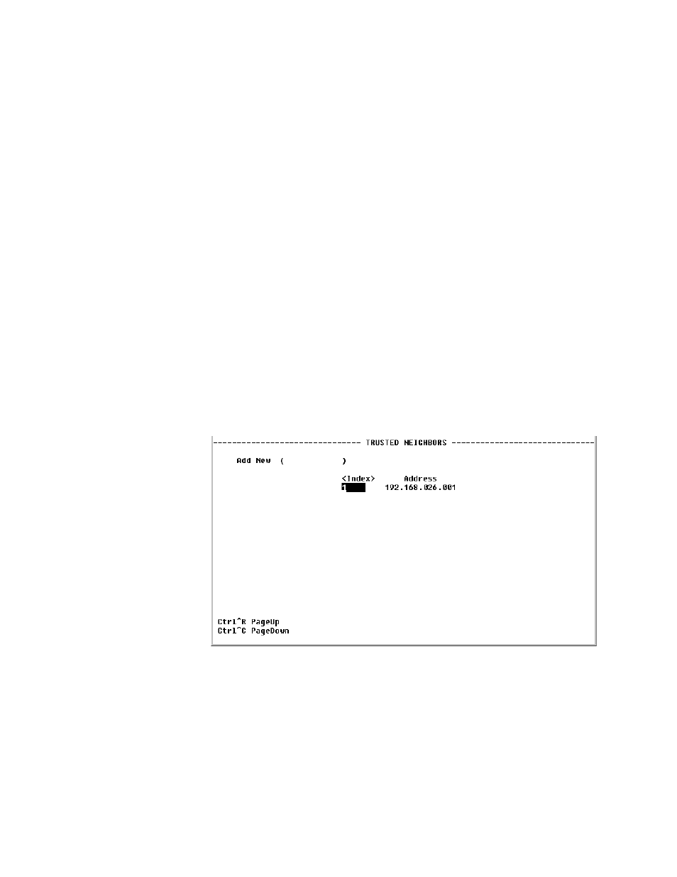 Trusted neighbors screen, Area table screen, Trusted neighbors screen -57 area table screen -57 | Verilink WANsuite 6450 (34-00326) Product Manual User Manual | Page 165 / 205