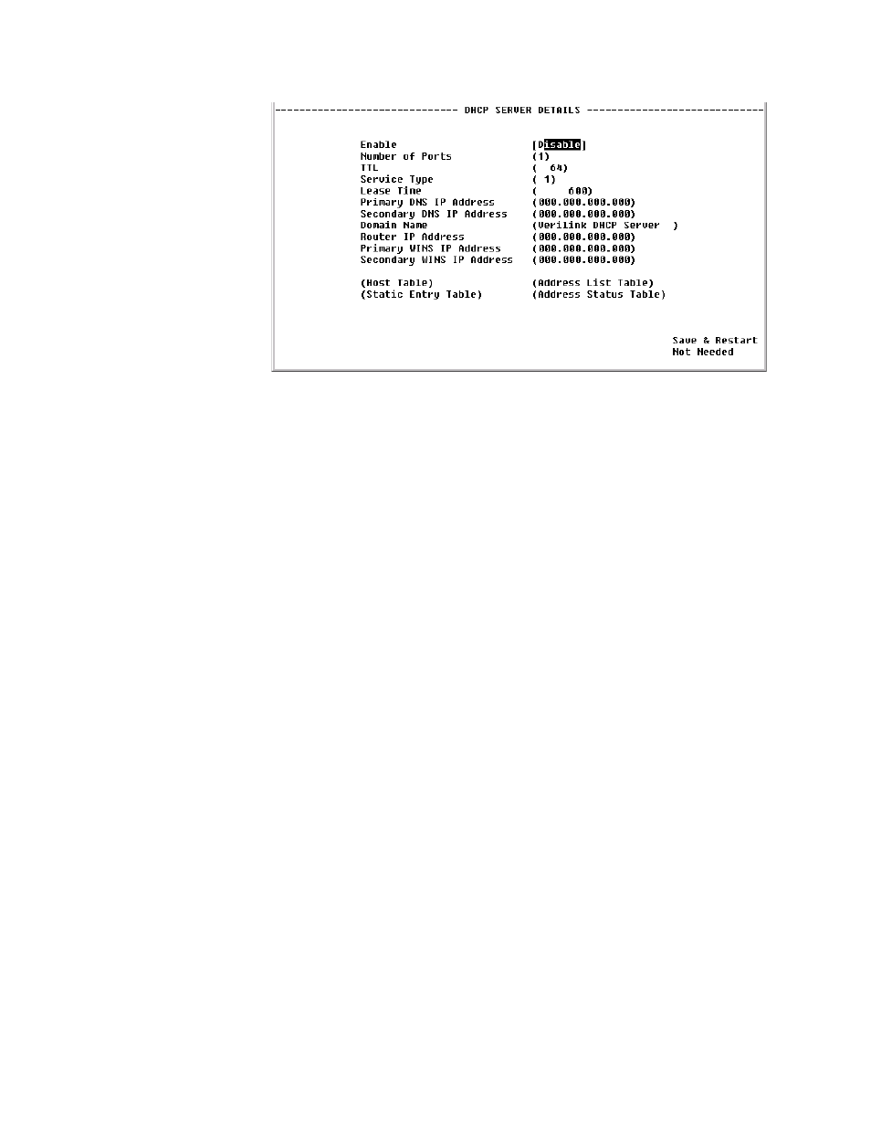 Verilink WANsuite 6450 (34-00326) Product Manual User Manual | Page 185 / 205
