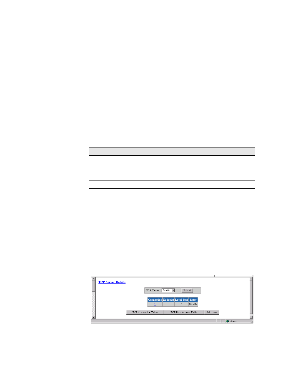 Tcp server, Tcp server details screen, Tcp server -76 | Tcp server details screen -76 | Verilink WANsuite 7105 (34-00316.C) Product Manual User Manual | Page 108 / 255