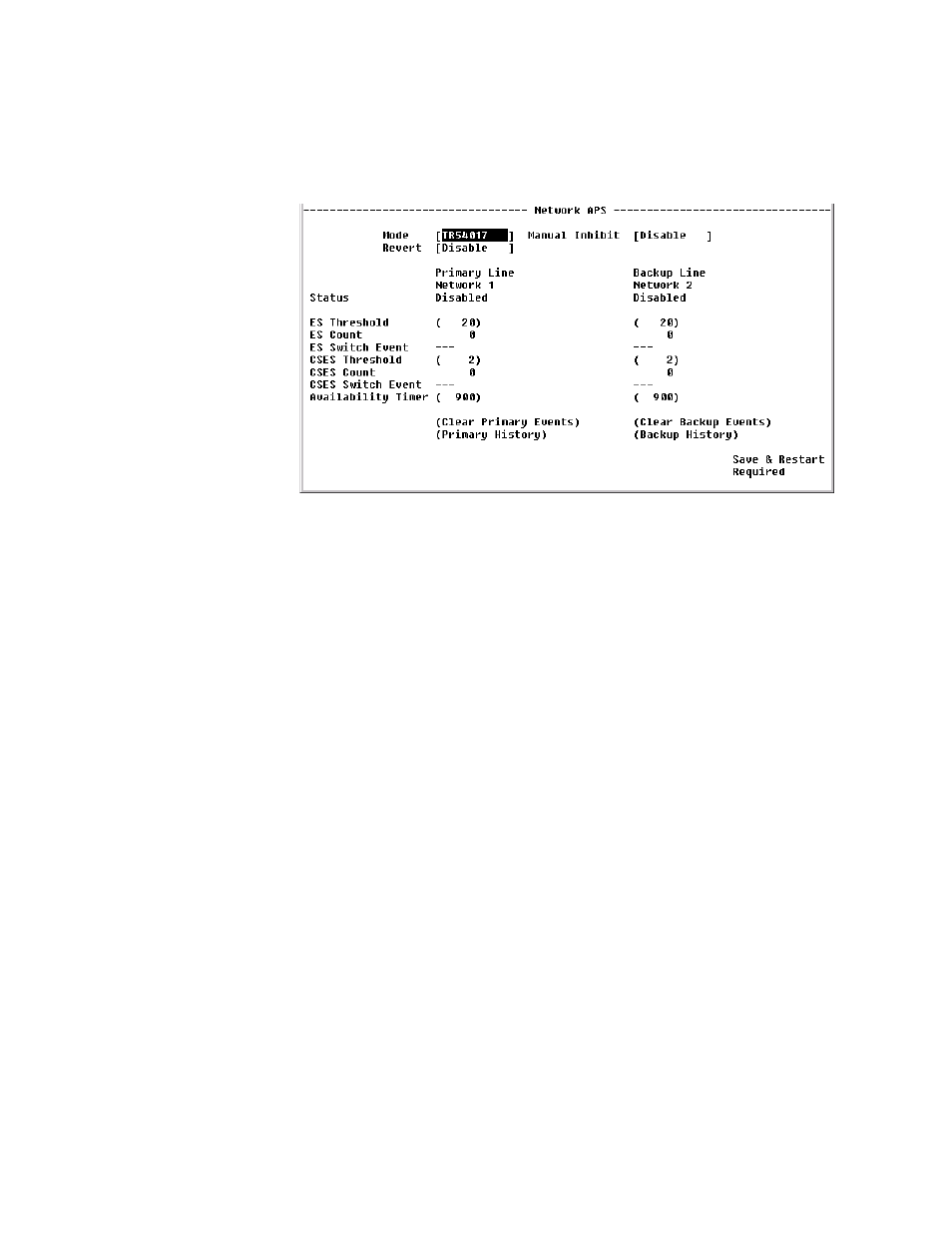 Network aps screen, Network aps screen -11 | Verilink WANsuite 7105 (34-00316.C) Product Manual User Manual | Page 145 / 255