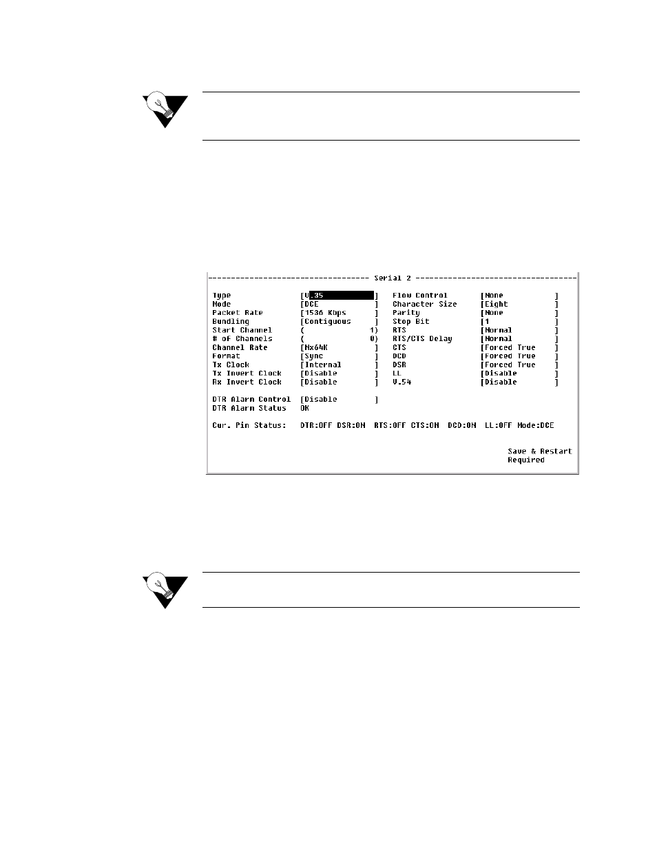 Serial screens, Serial screens -15 | Verilink WANsuite 7105 (34-00316.C) Product Manual User Manual | Page 149 / 255