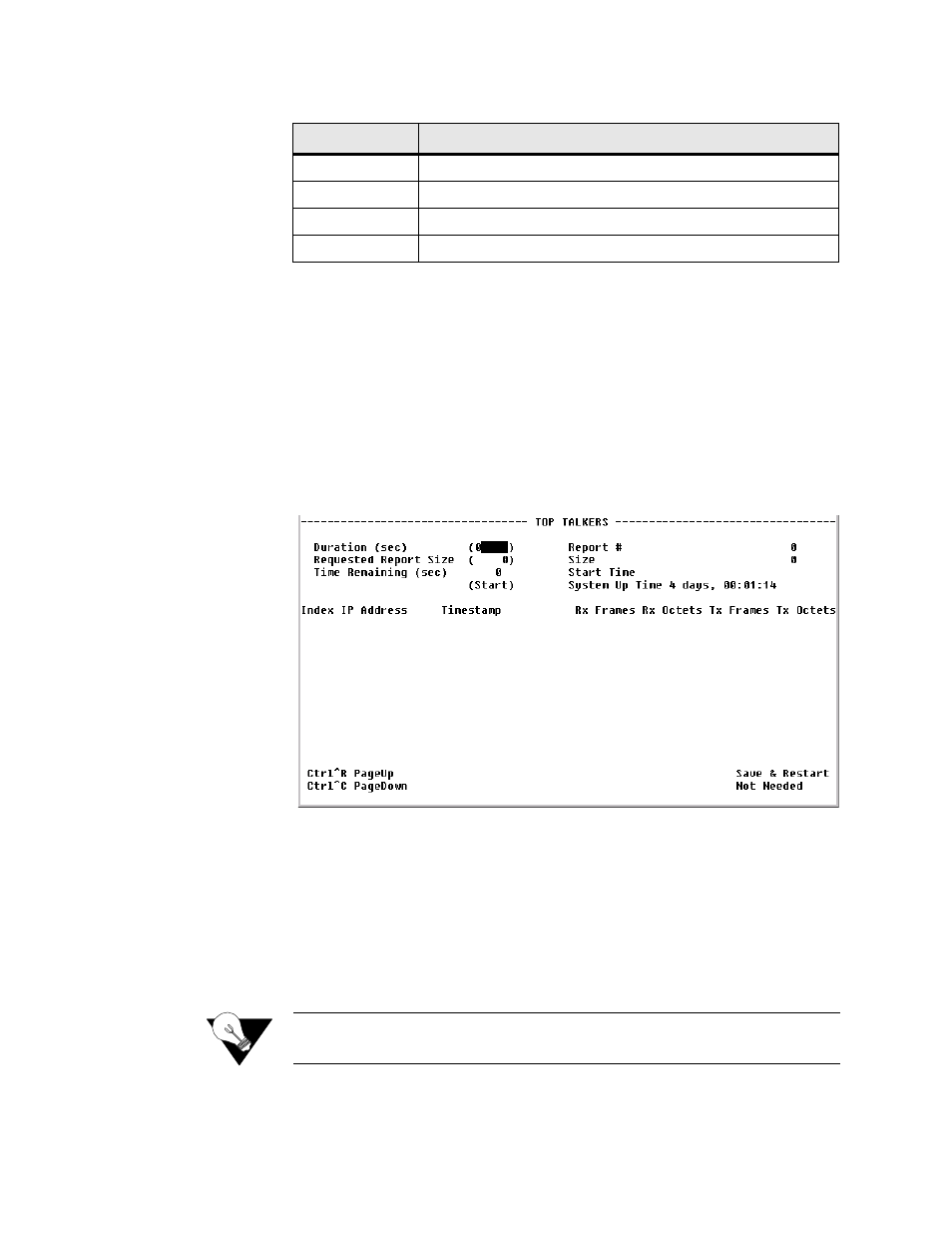 Top talkers, Top talkers -84, Top talkers screen | Verilink WANsuite 7105 (34-00316.C) Product Manual User Manual | Page 218 / 255