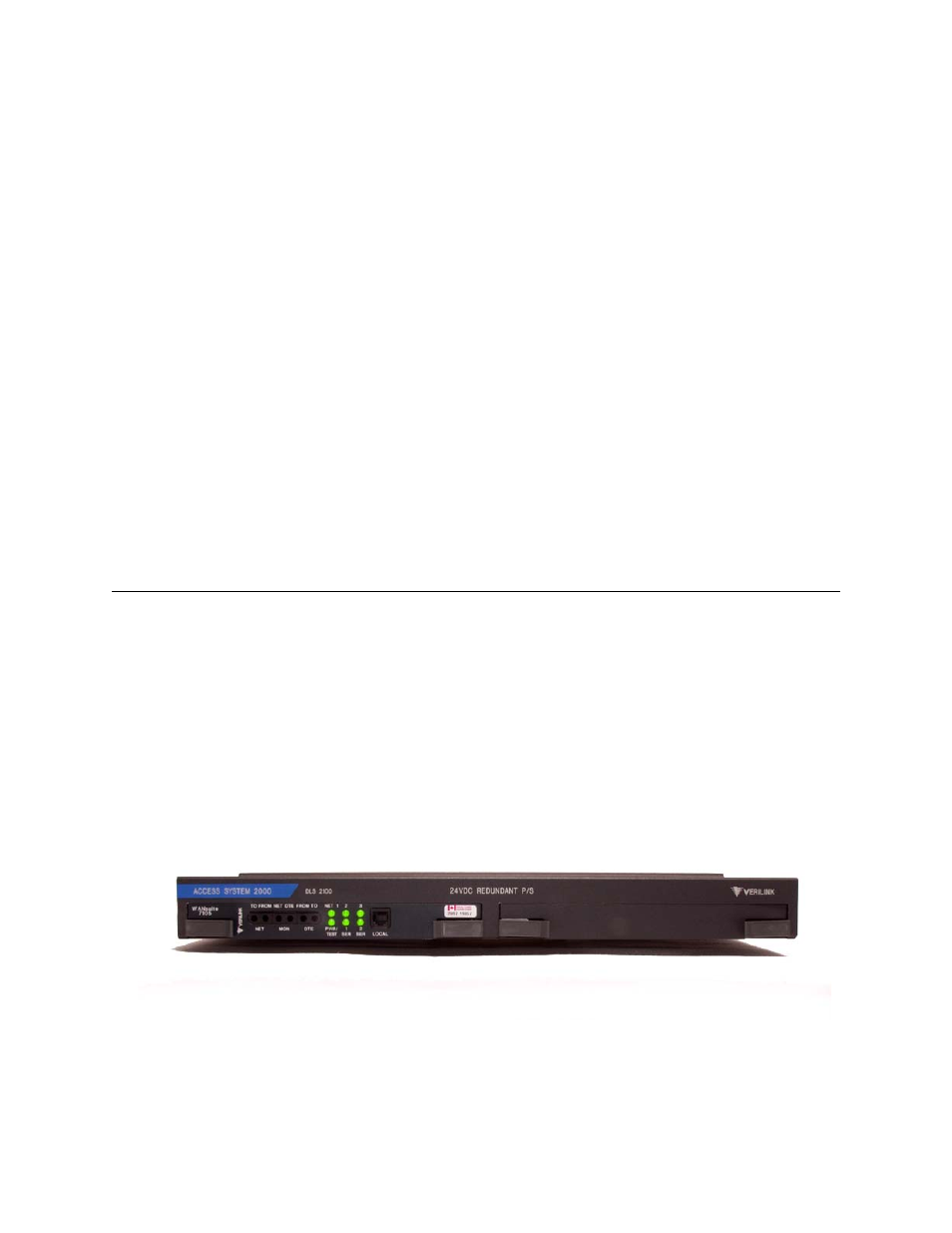Front panel, Front panel -9 | Verilink WANsuite 7105 (34-00316.C) Product Manual User Manual | Page 23 / 255