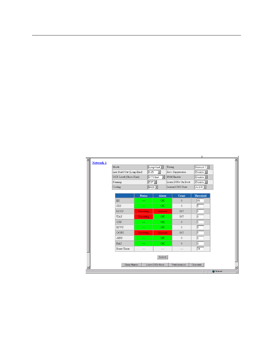 Interfaces, Network screens, Interfaces -5 | Network screens -5 | Verilink WANsuite 7105 (34-00316.C) Product Manual User Manual | Page 37 / 255