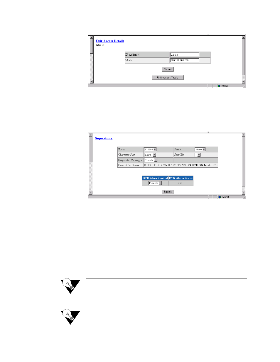 Supervisory screen, Supervisory screen -21 | Verilink WANsuite 7105 (34-00316.C) Product Manual User Manual | Page 53 / 255