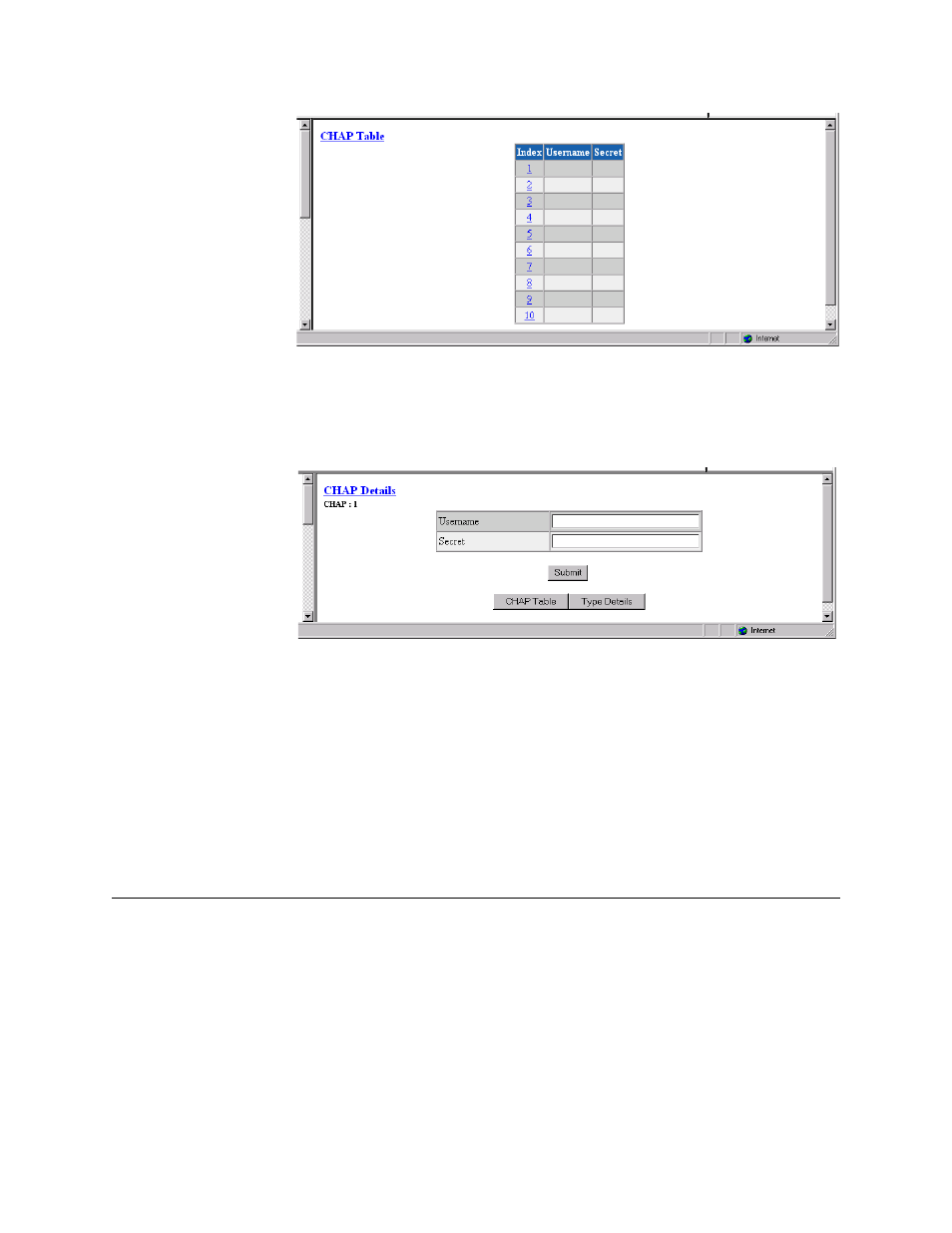 Ip service details screen, Applications, Endpoint table screen | Ip service details screen -43, Applications -43, Endpoint table screen -43 | Verilink WANsuite 7105 (34-00316.C) Product Manual User Manual | Page 75 / 255