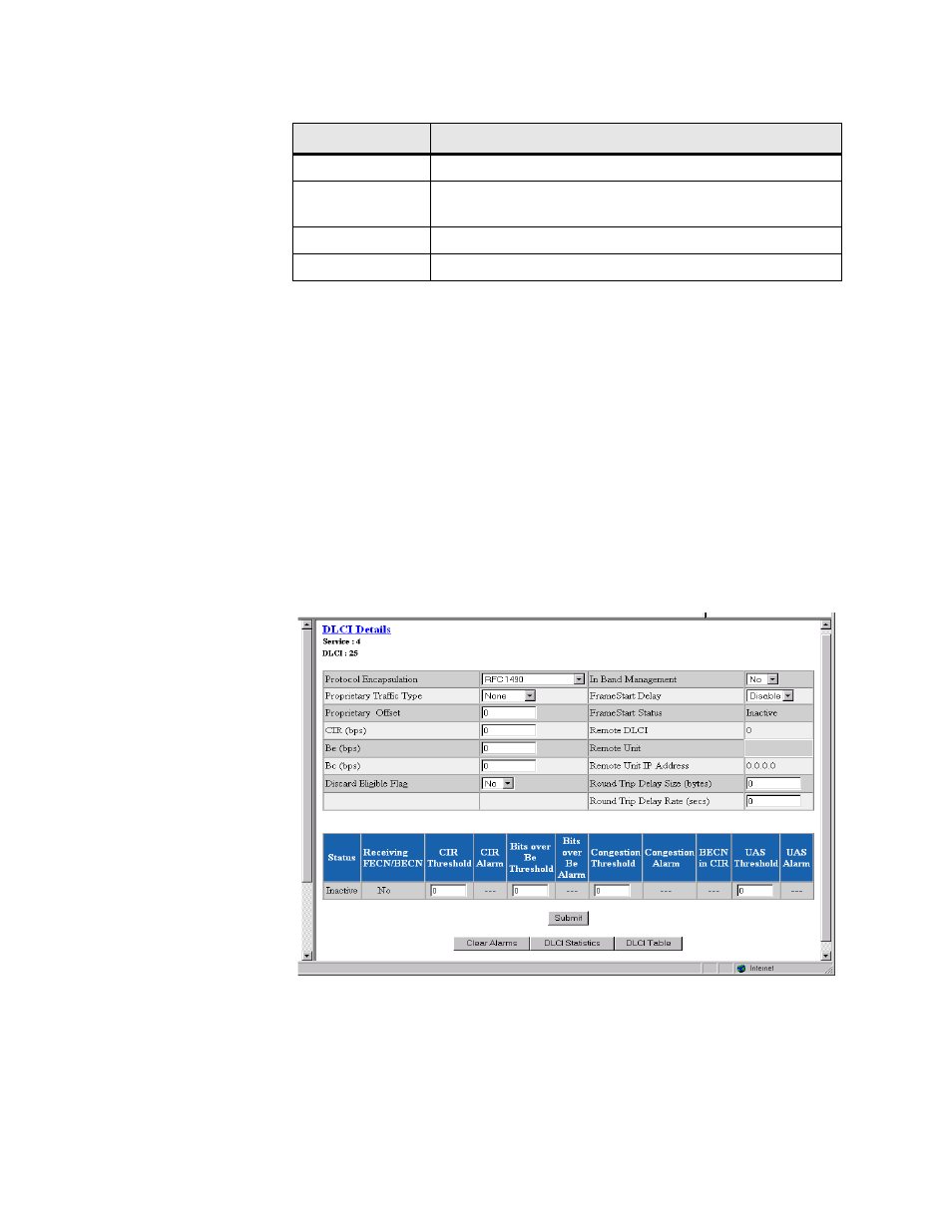 Endpoint service details, Dlci details screen | Verilink WANsuite 7105 (34-00316.C) Product Manual User Manual | Page 79 / 255