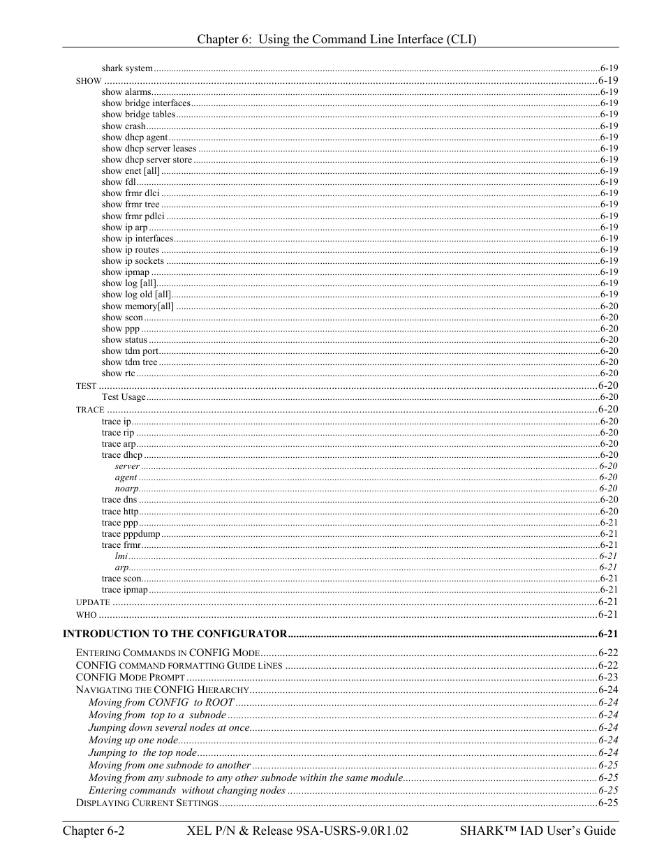 Verilink XEL XSP-100 SHARK IAP (9SA-USRS-9.0R1.02) Product Manual User Manual | Page 118 / 262