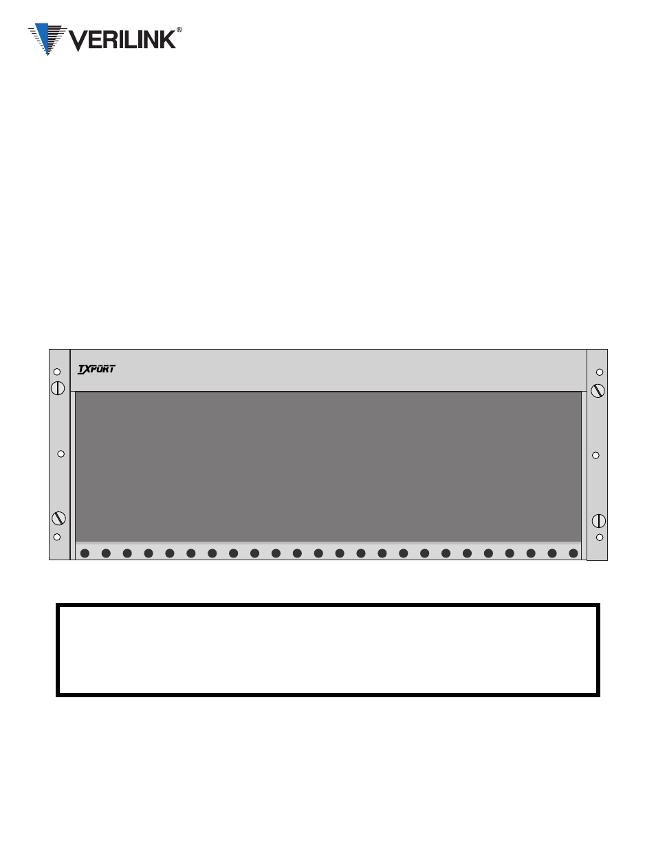Verilink 1024 Chassis (CG) Configuration/Installation Guide User Manual | 2 pages