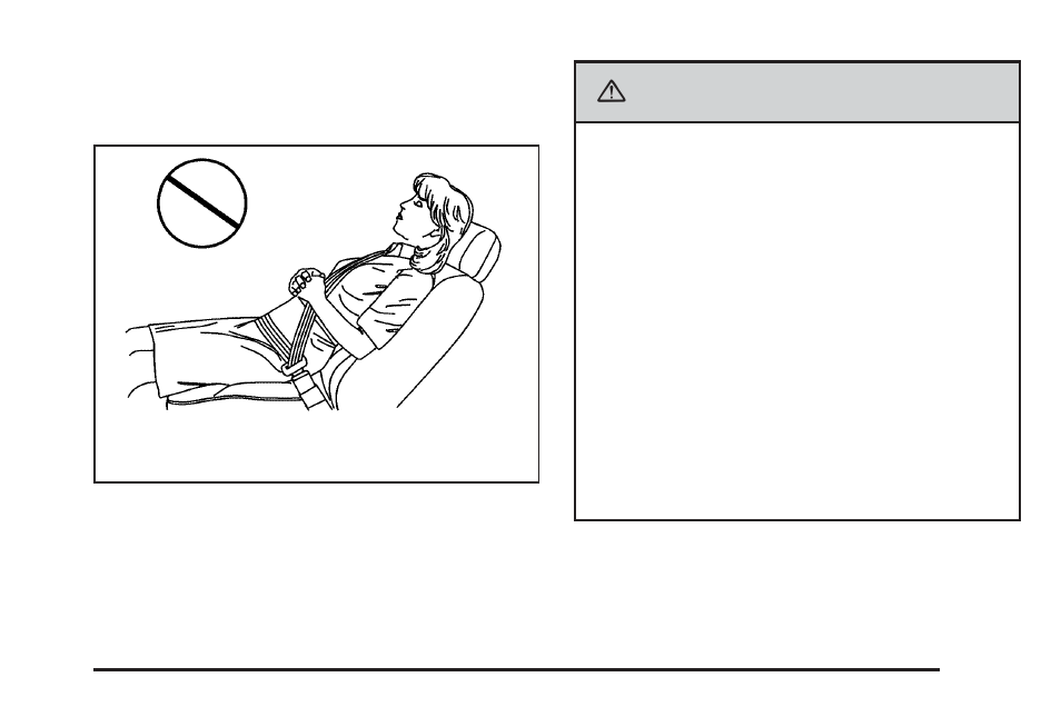 Reclining seatbacks, Reclining seatbacks -5, Caution | Cadillac 2006 Escalade EXT User Manual | Page 11 / 484