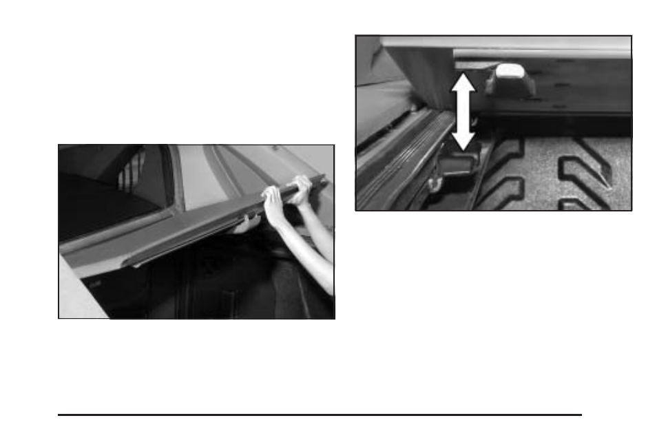 Reinstalling the cargo cover panels | Cadillac 2006 Escalade EXT User Manual | Page 137 / 484