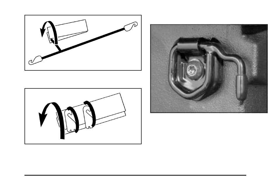 Cargo tie downs | Cadillac 2006 Escalade EXT User Manual | Page 141 / 484