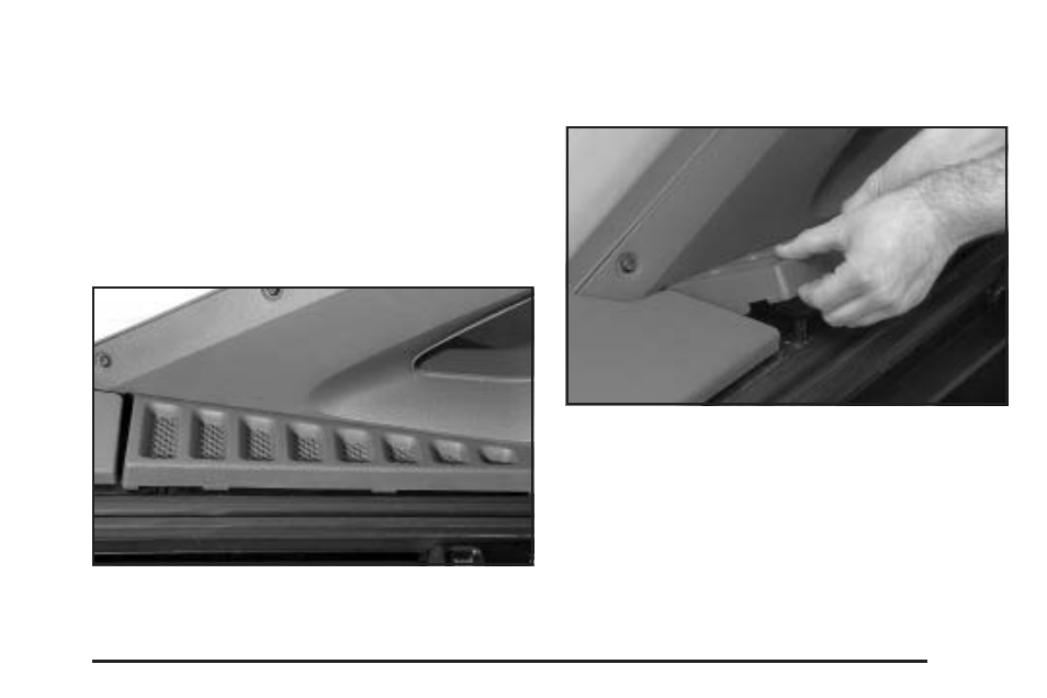 Maintenance and cleaning, Top drain grates – removal and cleaning | Cadillac 2006 Escalade EXT User Manual | Page 143 / 484