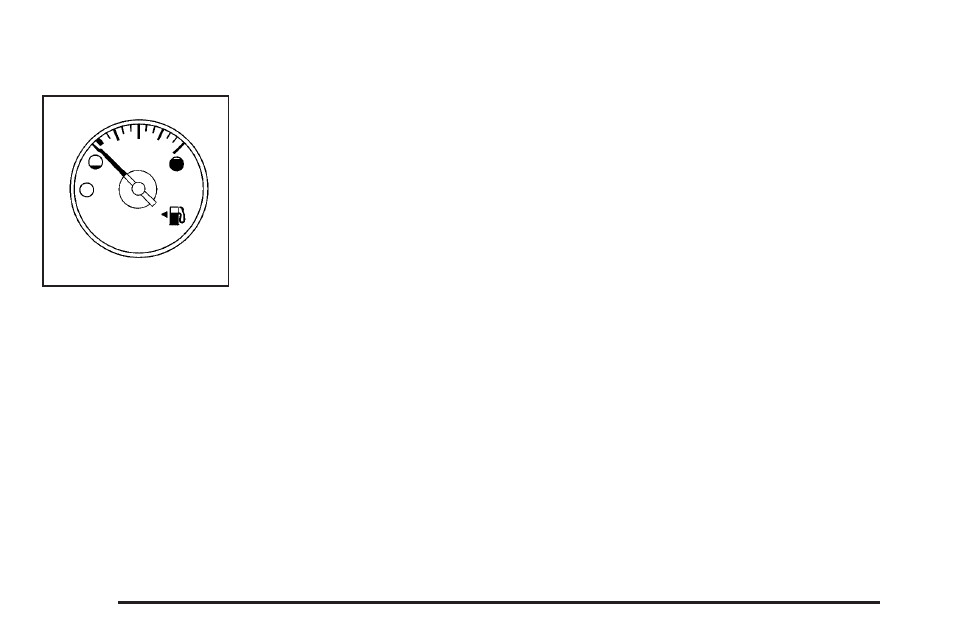 Fuel gage, Low fuel warning light, Fuel gage -44 low fuel warning light -44 | Cadillac 2006 Escalade EXT User Manual | Page 194 / 484