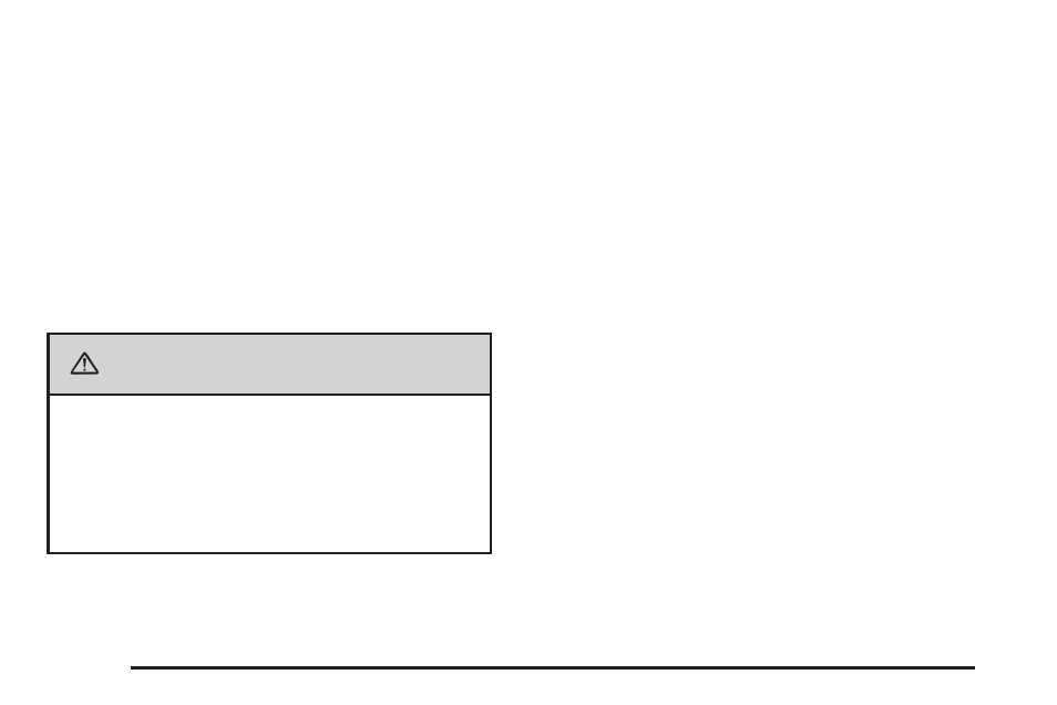 Caution | Cadillac 2006 Escalade EXT User Manual | Page 280 / 484