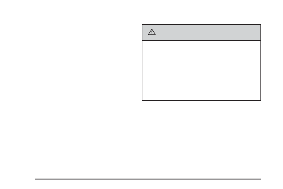 Caution | Cadillac 2006 Escalade EXT User Manual | Page 284 / 484