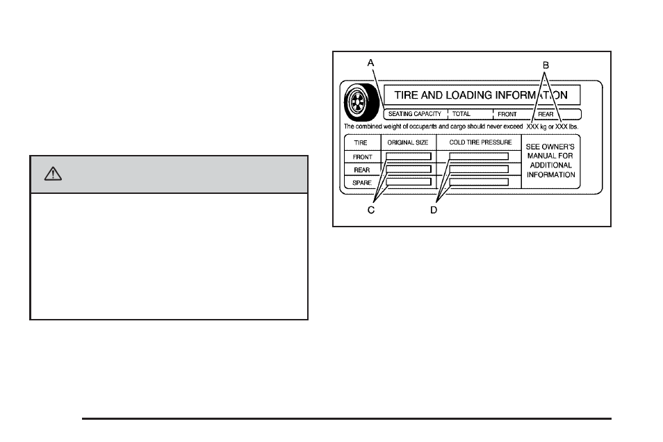 Loading your vehicle, Loading your vehicle -44, Caution | Cadillac 2006 Escalade EXT User Manual | Page 296 / 484