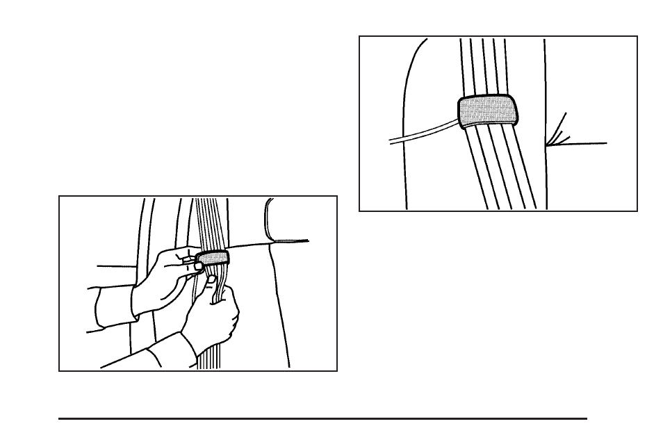 Rear safety belt comfort guides, Rear safety belt comfort guides -25 | Cadillac 2006 Escalade EXT User Manual | Page 31 / 484