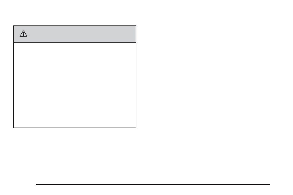 Caution | Cadillac 2006 Escalade EXT User Manual | Page 384 / 484