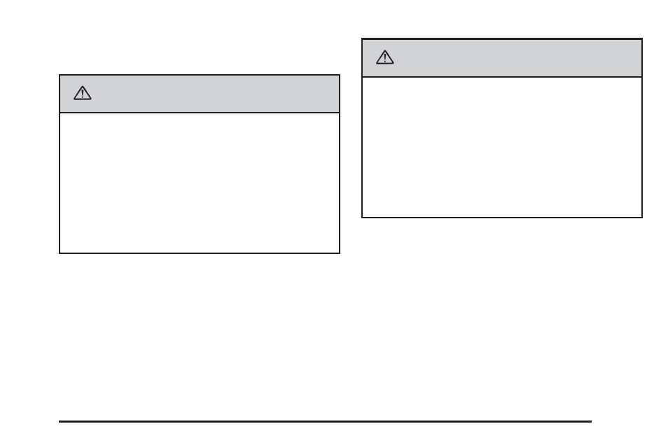 Caution | Cadillac 2006 Escalade EXT User Manual | Page 49 / 484