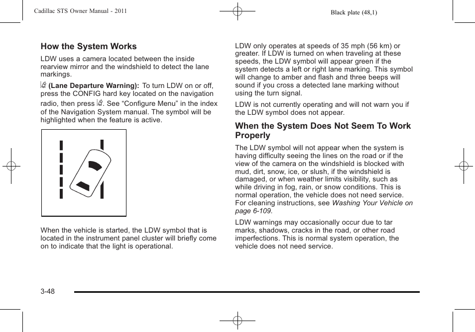 Cadillac 2011 STS User Manual | Page 154 / 528