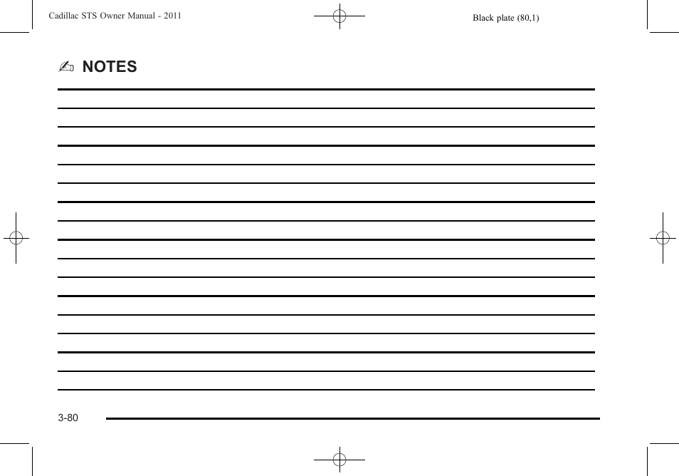 Cadillac 2011 STS User Manual | Page 186 / 528