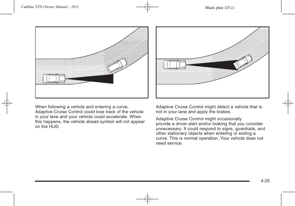 Cadillac 2011 STS User Manual | Page 211 / 528