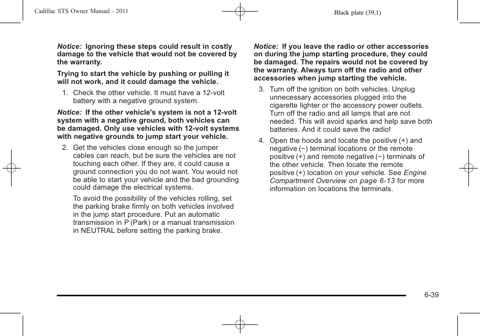 Cadillac 2011 STS User Manual | Page 389 / 528