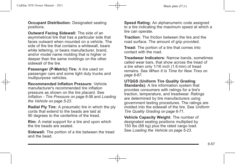 Cadillac 2011 STS User Manual | Page 407 / 528