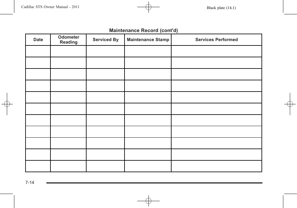 Cadillac 2011 STS User Manual | Page 492 / 528