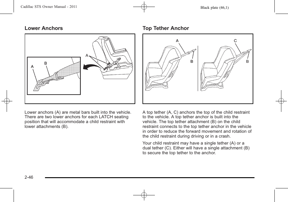 Cadillac 2011 STS User Manual | Page 78 / 528