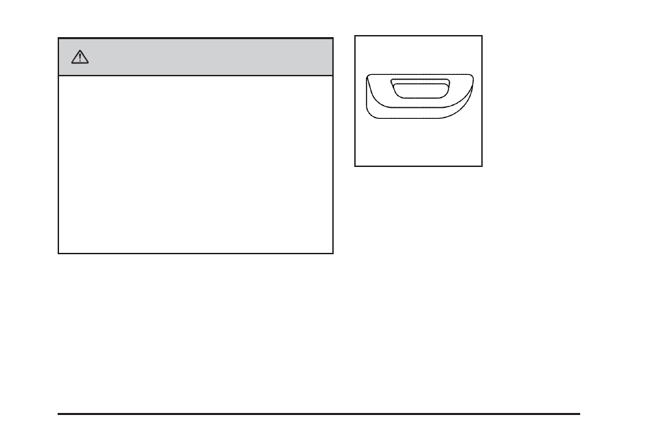 Caution | Cadillac 2009 CTS User Manual | Page 133 / 494