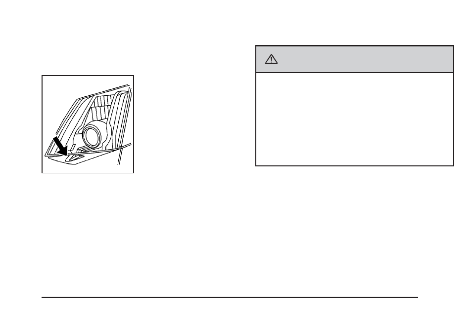 Headlamp washer, Cruise control, Headlamp washer -13 cruise control -13 | Caution | Cadillac 2009 CTS User Manual | Page 159 / 494